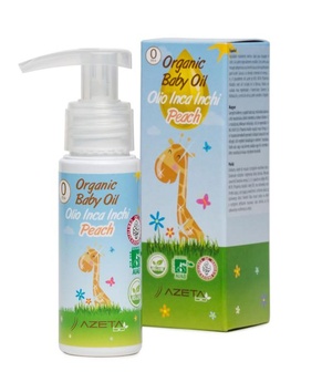 Azeta bio Organsko bebi ulje breskva (0m+) 50 ml
