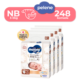 MOONY NATURAL / LOW IRRITATION Moony  Natural / Low Irritation Newborn pelene MegaBox