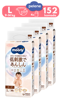 MOONY NATURAL / LOW IRRITATION Moony  Natural / Low Irritation L pelene MegaBox