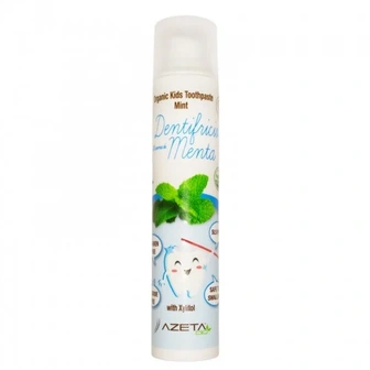 Azeta Bio organska zubna pasta za bebe i djecu – menta 0m+