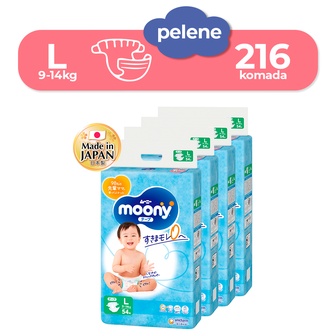 Moony Airfit L pelene MegaBox