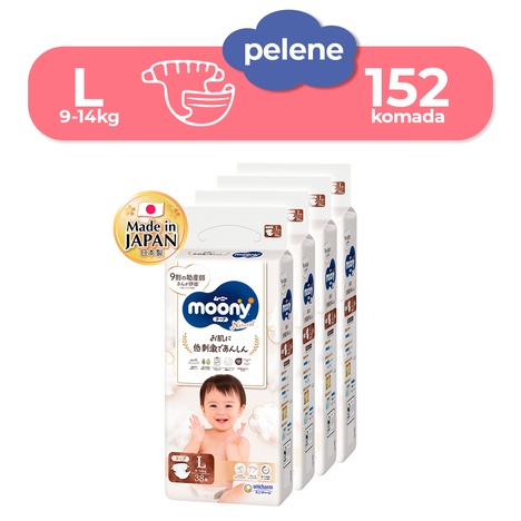 Moony Natural L pelene MegaBox 3012