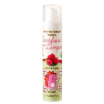 Azeta bio organska zubna pasta 3-7 godina - malina, 50ml