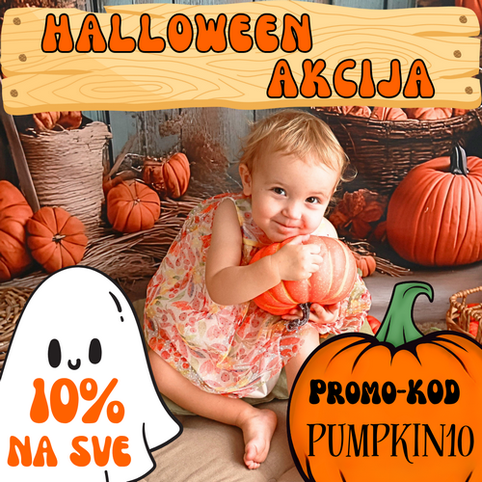 Dodatnih 10% za HALLOWEEN kupovinu!